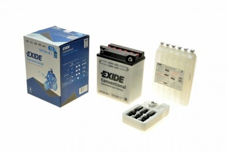 Аккумулятор кислотный 12Ah 115A EXIDE 12N12A-4A-1 (фото 1)