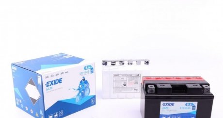 Аккумулятор 8,6Ah-12v AGM (150х87х93) L, EN145 EXIDE ETZ10-BS