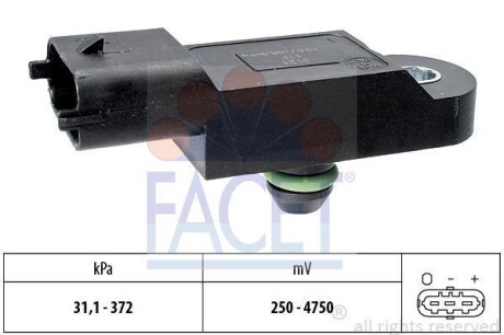 Датчик абсолютного давления (MAP) FACET 10.3177