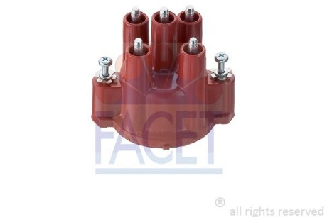Крышка трамблёра Mercedes Benz W124/201 M102 82-> FACET 2.7530/4PHT