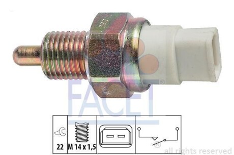 Датчик заднього ходу 2108-10/1119 FACET 76042 (фото 1)