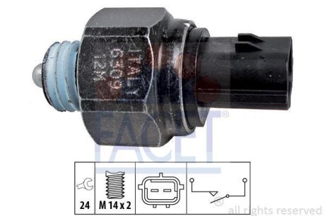 Вмикач заднього ходу FACET 7.6309