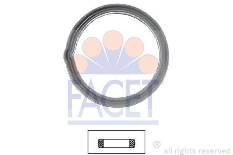 Фото 1 - прокладка термостата Hyundai i10, Getz/KIA Picanto (7.9608) FACET 79608 Прокладка термостата Hyundai i10, Getz/KIA Picanto (7.9608) FACET 79608 (фото 1)