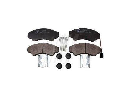 Колодки гальмівні передні дискові CITROEN JUMPER 94-06, FIAT DUCATO 94-06, PEUGEOT BOXER 94-06 FAST FT29108 (фото 1)