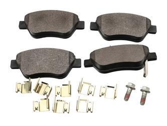 Колодки гальмівні передні дискові FIAT DOBLO 00-09, PANDA 03-12, OPEL CORSA D 07-14 FAST FT29565 (фото 1)