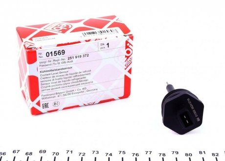 Датчик, рівень охолоджувальної рідини SEAT, VOLKSWAGEN (FEBI) FEBI BILSTEIN 01569