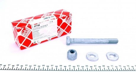 Болт регулювання розвалу коліс MERCEDES C-CLASS, E-CLASS 93-04 перед. міст (FEBI) FEBI BILSTEIN 07758 (фото 1)