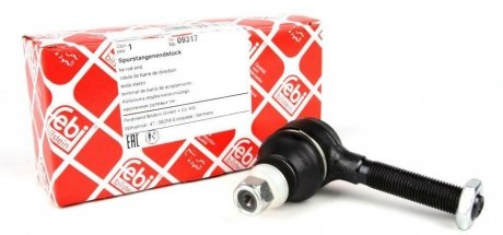 Наконечник тяги рул. PEUGEOT 205, 306, 309 (-93), CITROEN ZX (Febi) FEBI BILSTEIN 09317