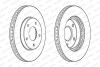 Тормозной диск FERODO DDF1599C (фото 2)