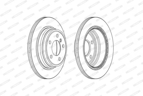 Тормозной диск FERODO DDF2313C