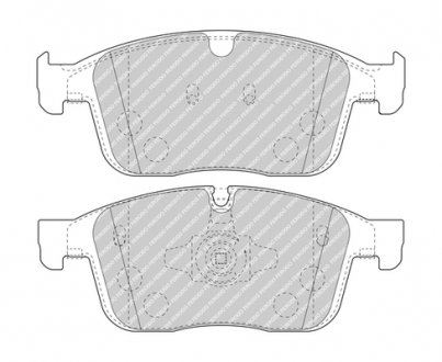 Колодки гальмівні дискові FERODO FDB4943 (фото 1)