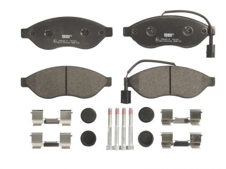 Комплект тормозных колодок, дисковый тормоз FERODO FVR1924