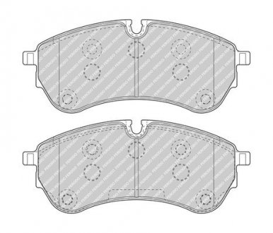 Гальмівні колодки, дискові FERODO FVR5067