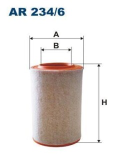 Фильтр воздушный ALFA ROMEO Giulietta 10-н.в. FILTRON AR234/6 (фото 1)