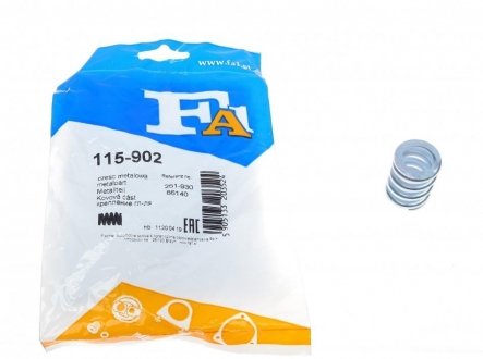 Пружина трубы Fischer Automotive One (FA1) 115-902
