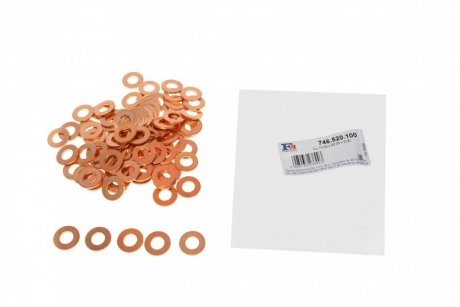 Уплотнительное кольцо/Cu 10,00 x 20,00 x 2,00 Fischer Automotive One (FA1) 746.520.100