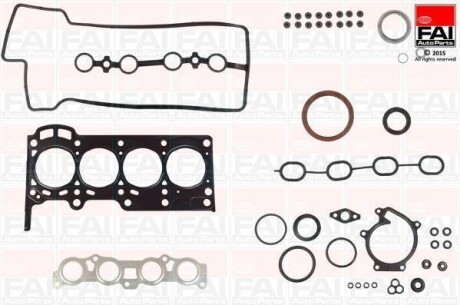 TOYOTA Комплект прокладок двигуна YARIS 1.0 03-05 Fischer Automotive One (FA1) FS1275 (фото 1)