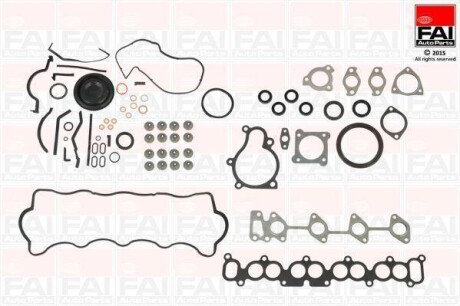 HYUNDAI комплект прокладок двигуна SONATA V 2.0 06-, TRAJET 2.0 05-, TUCSON 2.0 06-, i30 2.0 07- Fischer Automotive One (FA1) FS2129NH (фото 1)
