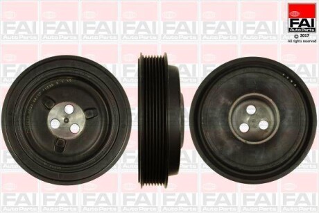 FORD Шкив коленвала Transit 2.4TDCi 06- Fischer Automotive One (FA1) FVD1010 (фото 1)