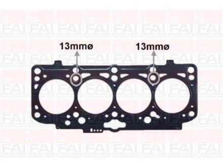 FAI AUDI Прокладка ГБЦ A3,Golf |V, Caddy, Polo 1.9TDI 98- 2K Fischer Automotive One (FA1) HG1011A