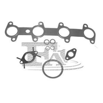 FISCHER FIAT Комплект прокладок турбокомпрессора CROMA, GRANDE PUNTO 1.9 D 05-, SUZUKI SX4 06- Fischer Automotive One (FA1) KT120055E