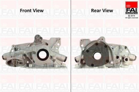 FAI OPEL Помпа масла Astra F/G 1.7TD Fischer Automotive One (FA1) OP207