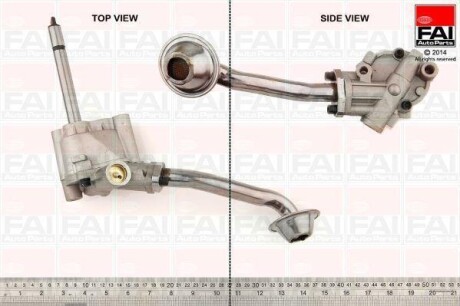 FAI AUDI Помпа масла A4,A6,PASSAT 1.9D, FORD GALAXY I 1.9 TDI 95-06 Fischer Automotive One (FA1) OP213