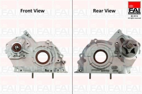 FAI OPEL Помпа масла Astra H/G 1.7DI/DTI/CDTI Fischer Automotive One (FA1) OP274