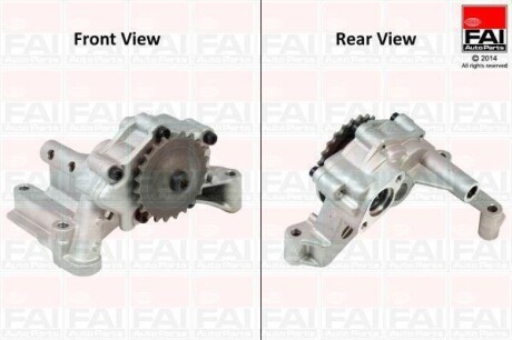 FAI VW Помпа масла Audi A3,Skoda Octavia II,SuperB II,Golf V,VI,Passat,Touran 2.0TDI Fischer Automotive One (FA1) OP309