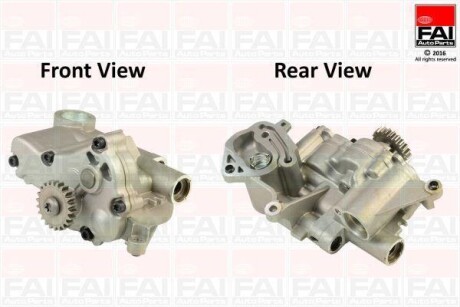 FAI VW Помпа масла GOLF V 2.0 GTI 04-09, JETTA III 2.0 TFSI, PASSAT B6 Variant 2.0 TFSI 05-10, SKODA OCTAVIA II Combi 1.8 TSI 07-13, SEAT TOLEDO III (5P2) 1.8 TFSI 07-09, AUDI Fischer Automotive One (FA1) OP334