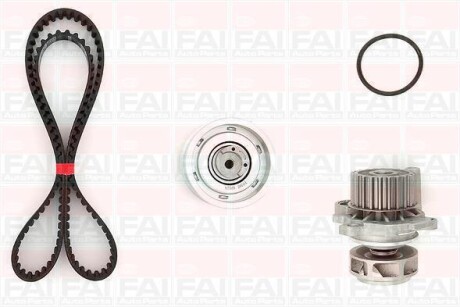 FAI К-т ГРМ (помпа+рем.+ролик+крепление) Skoda 2,0 Seat Ibiza, VW Caddy III, Golf IV, Passat Fischer Automotive One (FA1) TBK90-6128