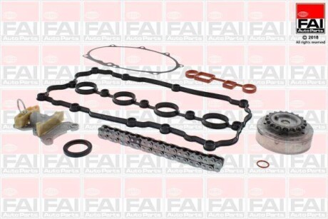 VW К-кт цепи ГРМ Audi A3,Golf V,Passat,Touran,Skoda Octavia II 2.0FSI Fischer Automotive One (FA1) TCK126VVT (фото 1)