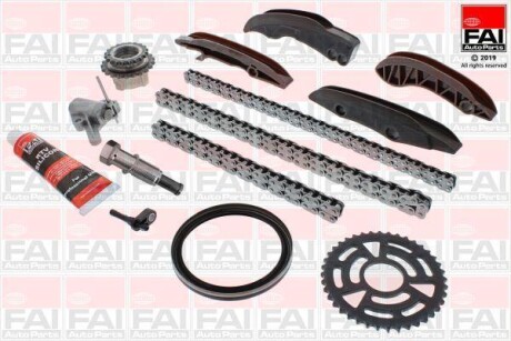 BMW К-кт цепи ГРМ (полный) 316d/318d/320d/325d 04- Fischer Automotive One (FA1) TCK133C (фото 1)