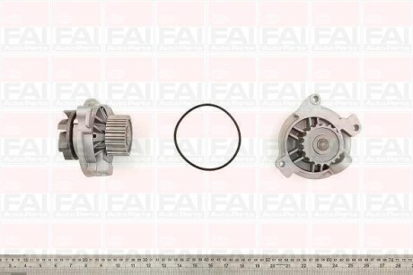 VW Помпа воды Audi 100,A6LT,T4VOLVO (Z=20) Fischer Automotive One (FA1) WP6408 (фото 1)