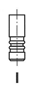 Клапан впускний OPEL 4649/SCR IN FRECCIA R4649SCR