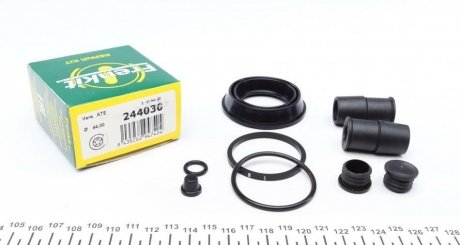 Ремкомплект гальмівного супорта MERCEDES-BENZ C-CLASS W205 14-, MERCEDES-BENZ GLC CLASS X253 15- FRENKIT 244030