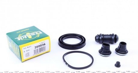 Ремкомплект гальмівного супорту MERCEDES V CLASS V200-V280(BM638), VITO(BM638) FRENKIT 260036