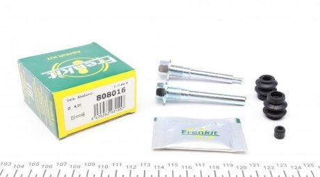 Ремкомплект направляючих супорта заднього NISSAN QASHQAI 07-14, X-TRAIL T30 01-07 FRENKIT 808016