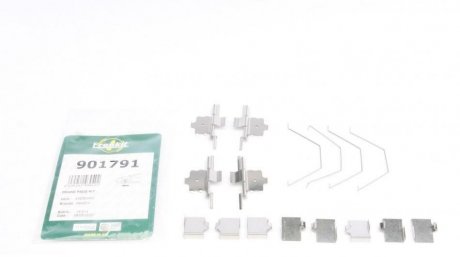 Монтажний к-кт гальмівних колодок пер. Mazda 6 06-13(Mazda) FRENKIT 901791