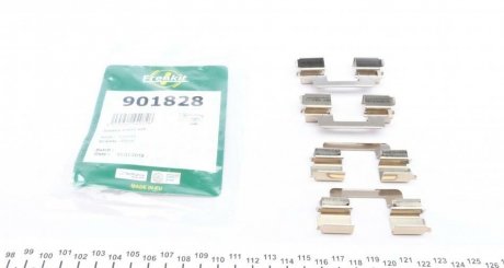 Монтажний к-кт гальмівних колодок зад. BMW 5(F10/F11)/ X3 09-(TRW) FRENKIT 901828