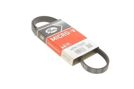 Ремень поликлин. Gates 4PK1020