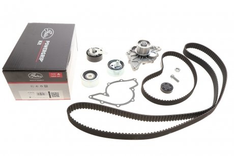 Ремкомплекты привода ГРМ автомобилей с водяным насосом PowerGrip Kit Gates KP15557XS-1