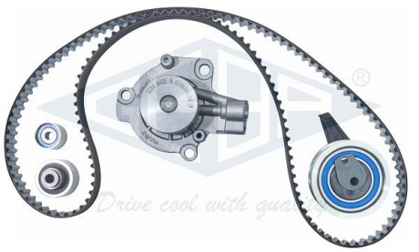 Фото 1 - комплект ГРМ + помпа GEBA K11220A Комплект ГРМ + помпа GEBA K11220A (фото 1)