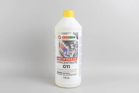 Антифриз YELLOW (жовтий) концентрат (1.5L) /RENAULT/DACIA/PSA (GERMANY) Goodrem R80G11-YLW-015