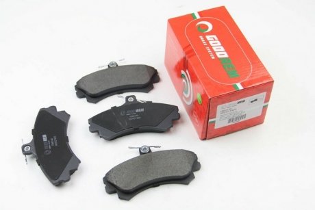 Тормозные колодки перед. Mitsubishi Colt/Volvo S40/V40 1.1-2.0 i/TD 95- (TRW) Goodrem RM0140 (фото 1)