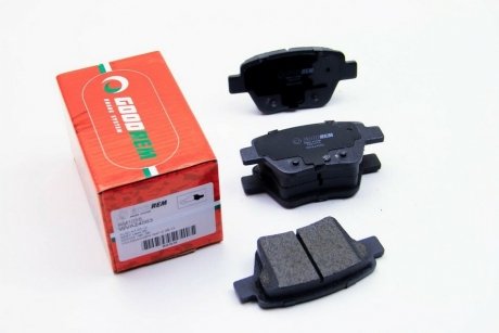 Тормозные колодки зад. Caddy/Jetta 10-/Golf 09-13 Goodrem RM1016 (фото 1)