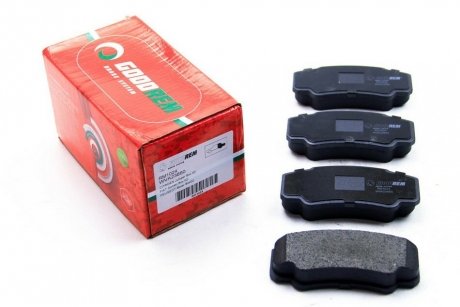 Гальмівні колодки зад. Jumper/Ducato/Boxer 02-06 Goodrem RM1024