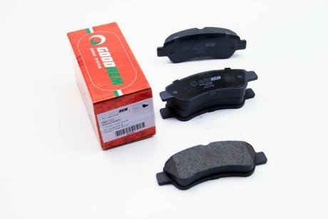 Гальмівні колодки зад. Jumper/Ducato/Boxer 06- Goodrem RM1025 (фото 1)
