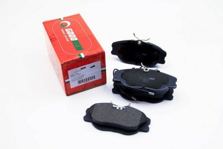 Тормозные колодки перед. Jumpy/Scudo/Expert 96- (Lucas) Goodrem RM1119