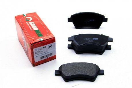 Гальмівні колодки перед. Kangoo (4x4) 01- Goodrem RM1166 (фото 1)